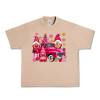 Burro Pink christmas gnomes truck Urban Heavy Tee - NancyCooperArtShop