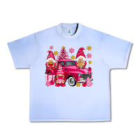 Grape Ice Pink christmas gnomes truck Urban Heavy Tee - NancyCooperArtShop
