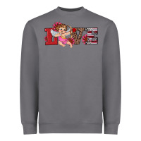 Storm valentine's day cupid sunflowers love Heavyweight Sweatshirt - RanaPortraitStore