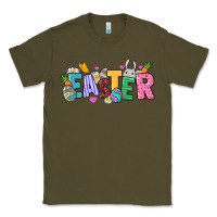 Army Green Easter Classic Tee - NancyCooperArtShop