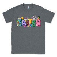 Charcoal Heather Easter Classic Tee - NancyCooperArtShop