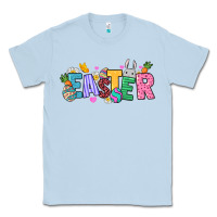 Dusty Blue Easter Classic Tee - NancyCooperArtShop