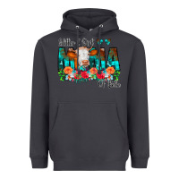 Smoke Glitter Dirt Mama Of Both Cow Flowers Heavyweight Hoodie - CowCowDesign