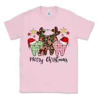 Bubblegum Pink merry christmas tooth Classic Tee - CowhideDigitalArt