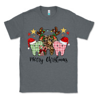 Charcoal Heather merry christmas tooth Classic Tee - CowhideDigitalArt