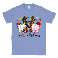 Colony Blue merry christmas tooth Classic Tee - CowhideDigitalArt