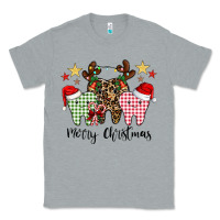 Heather Grey merry christmas tooth Classic Tee - CowhideDigitalArt