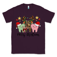 Plum merry christmas tooth Classic Tee - CowhideDigitalArt