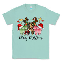 Seafoam merry christmas tooth Classic Tee - CowhideDigitalArt