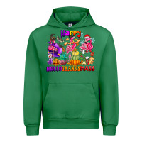 Emerald Happy Hallo Thanks Mas Urban Hoodie - CowhideDigitalArt