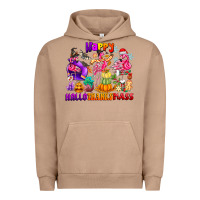Pigment Burro Happy Hallo Thanks Mas Urban Hoodie - CowhideDigitalArt