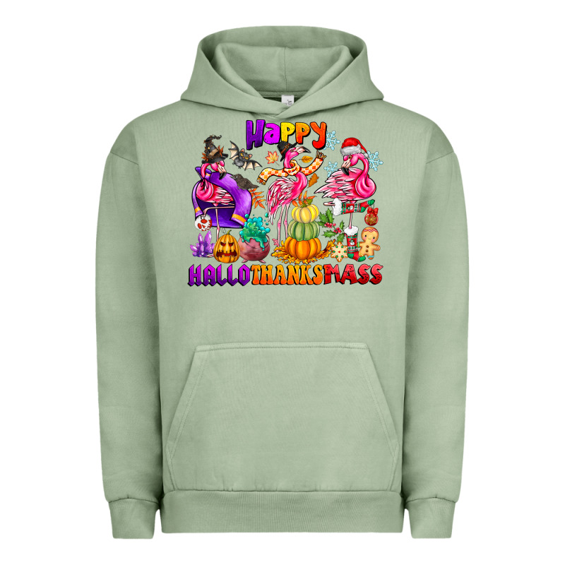 Happy Hallo Thanks Mas Urban Hoodie by CowhideDigitalArt | Teevron