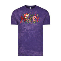 Cloud Purple merry Vintage Tee - MaliasSmallBusiness