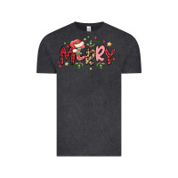 Vintage Black merry Vintage Tee - MaliasSmallBusiness