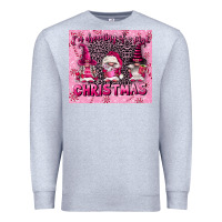 Heather Grey i'm dreaming of a pink christmas Premium Sweatshirt - FaDigitalArtStudio