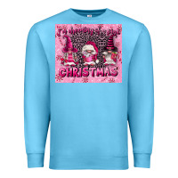 Ocean Blue i'm dreaming of a pink christmas Premium Sweatshirt - FaDigitalArtStudio