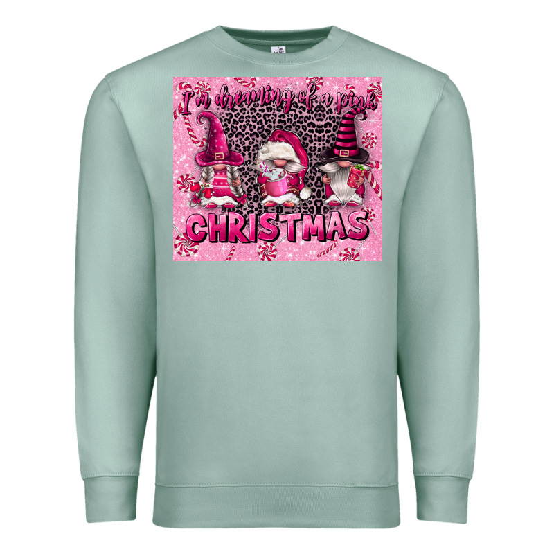 I'm Dreaming Of A Pink Christmas Premium Sweatshirt by FaDigitalArtStudio | Teevron