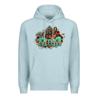 Blue Mist Cool mom mother's day Premium Hoodie - HowdyJamesFarm
