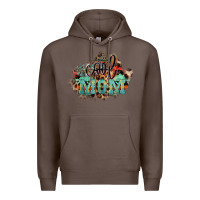 Coffee Cool mom mother's day Premium Hoodie - HowdyJamesFarm