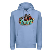 Colony Blue Cool mom mother's day Premium Hoodie - HowdyJamesFarm