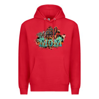 Red Cool mom mother's day Premium Hoodie - HowdyJamesFarm