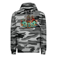 Slate Camo Cool mom mother's day Premium Hoodie - HowdyJamesFarm
