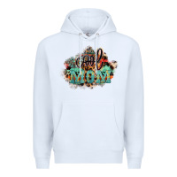 White Cool mom mother's day Premium Hoodie - HowdyJamesFarm