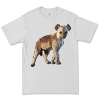 Dove Grey Baby Hyena Illustrations Premium Tee - LillyAllenDesigns