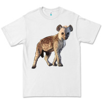 White Baby Hyena Illustrations Premium Tee - LillyAllenDesigns