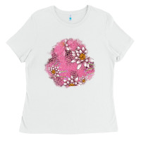 White lotus patches Ladies Tee - AdoDesignShop
