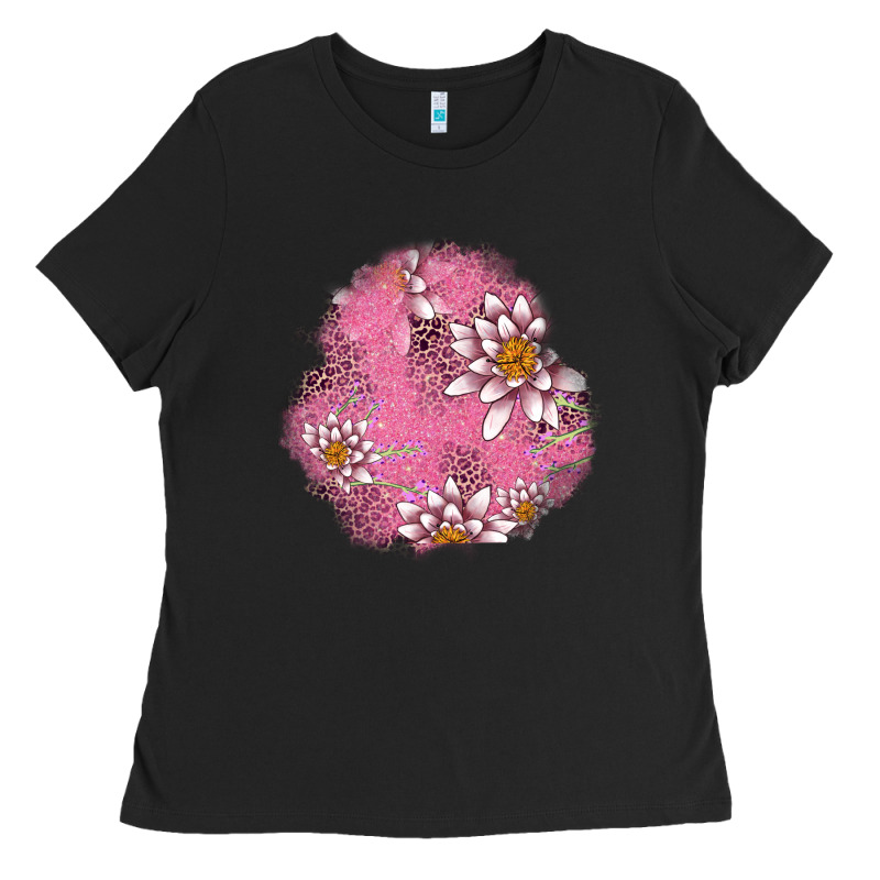 Lotus Patches Ladies Tee by AdoDesignShop | Teevron