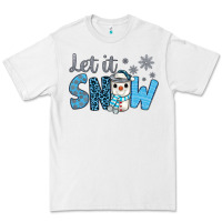 White let it snow snowman coffee Premium Tee - JahusDesignShop