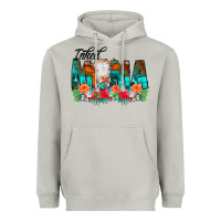 Moon Dust Inked Mama Flowers Cow Heavyweight Hoodie - CowCowDesign