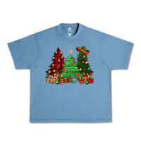 Pebble Blue Mexican Christmas trees Urban Heavy Tee - NancyCooperArtShop