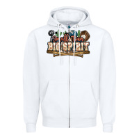 White Small town big spirit Baseball Zipper Hoodie - HowdyJamesFarm