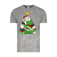 Cloud Rock Christmas cat tree Vintage Tee - MaliasSmallBusiness