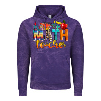 Cloud Purple math teacher Vintage Hoodie - NancyCooperArtShop
