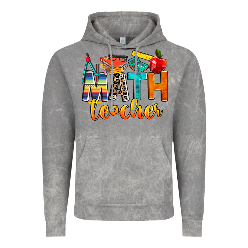 Math Teacher Vintage Hoodie by NancyCooperArtShop | Teevron