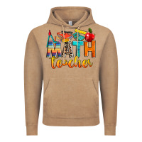 Vintage Coffee math teacher Vintage Hoodie - NancyCooperArtShop