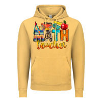 Vintage Mustard math teacher Vintage Hoodie - NancyCooperArtShop