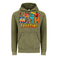 Vintage Olive math teacher Vintage Hoodie - NancyCooperArtShop
