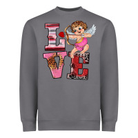 Storm valentine's day cupid love Heavyweight Sweatshirt - RanaPortraitStore