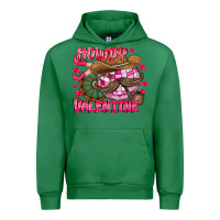 Emerald Howdy Valentine Urban Hoodie - CowhideDigitalArt