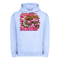 Pigment Grape Ice Howdy Valentine Urban Hoodie - CowhideDigitalArt