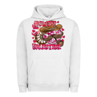 Pigment Lunar Rock Howdy Valentine Urban Hoodie - CowhideDigitalArt