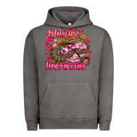 Pigment Tornado Howdy Valentine Urban Hoodie - CowhideDigitalArt