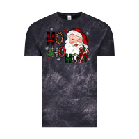 Cloud Black ho ho ho Vintage Tee - JahusDesignShop