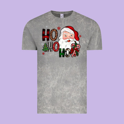 Ho Ho Ho Vintage Tee Designed By Jahusdesignshop