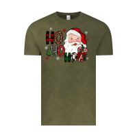 Vintage Olive ho ho ho Vintage Tee - JahusDesignShop