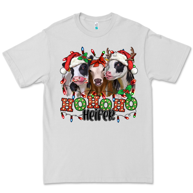Ho Ho Ho Heifer Christmas Heifers Premium Tee by Jasminsmagicworld | Teevron